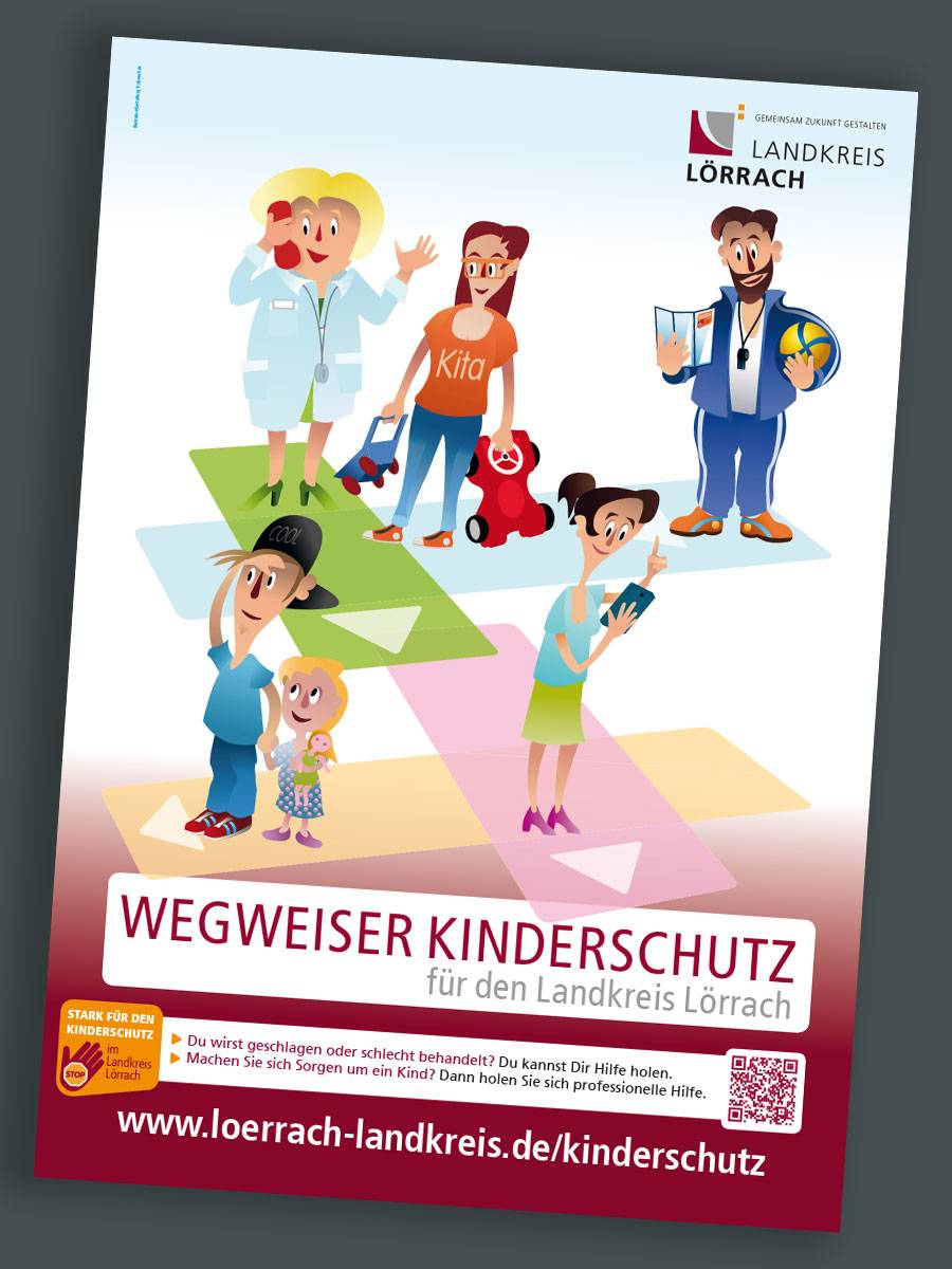 Wegweiser Kinderschutz  - Landkreis Lörrach